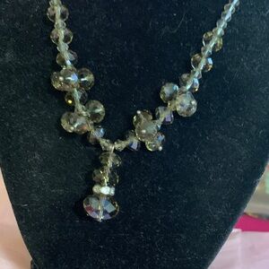 Iridescent Beaded Necklace